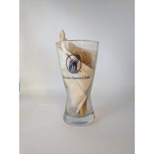 Holland American Line Party Cocktail Glass Napkin and Swizzle Sticks